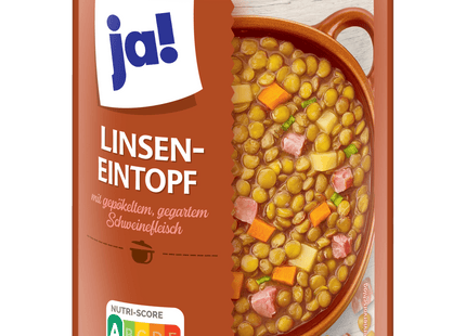 ja! Linseneintopf mit Schweinefleisch 800g