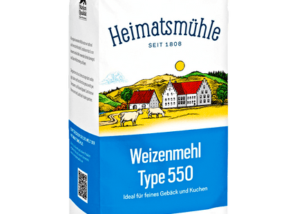 Heimatsmühle Weizenmehl 550 1kg