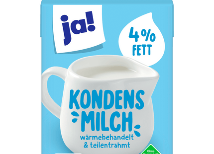 ja! Kondensmilch 4% Fett 340g