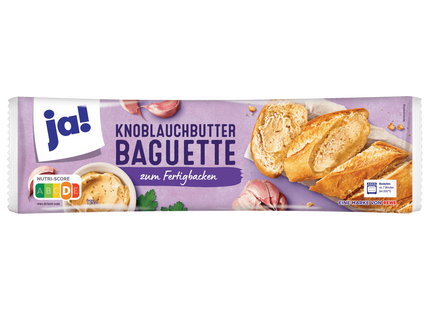 ja! Knoblauchbutter-Baguette 175g