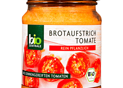 Biozentrale Bio Brotaufstrich Tomate sonnengereift 125g