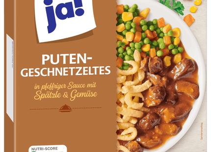 ja! Putengeschnetzeltes mit Spätzle und Gemüse 480g