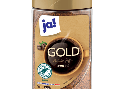 ja! Gold Löslicher Kaffee 100g