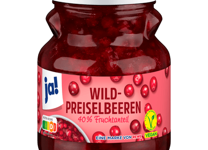 ja! Wild-Preiselbeeren 400g