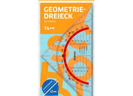 Vivess Geodreieck 16cm