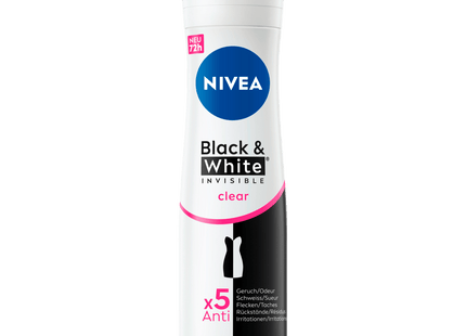 NIVEA Deospray Invisible for Black & White Antitranspirant 150ml