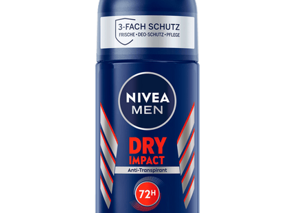 NIVEA Men Deo Roll-On Dry Impact Plus Antitranspirant 50ml