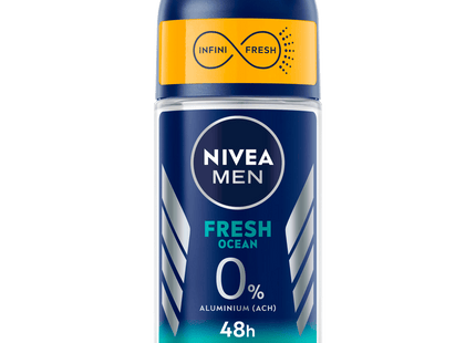 NIVEA Men Deo Roll-On Fresh Ocean ohne Aluminium 50ml