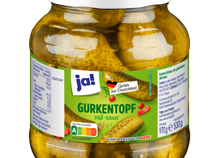 ja! Gurkentopf 530g