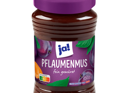 ja! Pflaumenmus fein gewürzt 450g