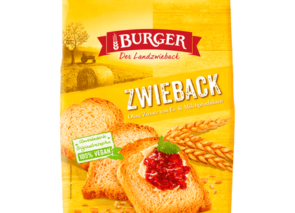 Burger Zwieback 225g