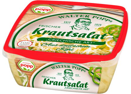 Popp Griechischer Krautsalat 400g