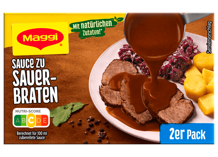 Maggi Sauce zu Sauerbraten 2er Pack ergibt 2x250ml