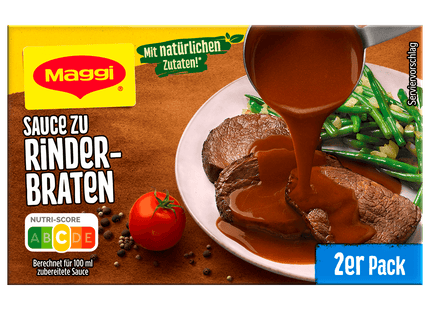 Maggi Sauce zu Rinderbraten 2er Pack ergibt 2x250ml