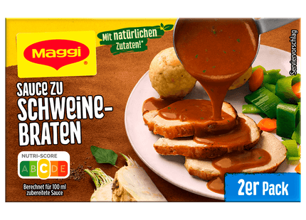 Maggi Sauce zu Schweinebraten 2er Pack ergibt 2x250ml