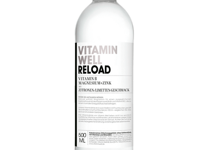 Vitamin Well Reload Zitrone & Limette 0,5l