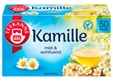 Teekanne Sanfte Kamille 75g, 50 Beutel