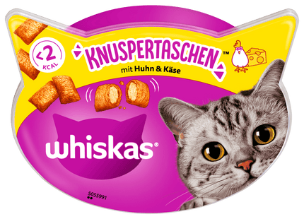 Whiskas Knuspertaschen mit Huhn und Käse 60g