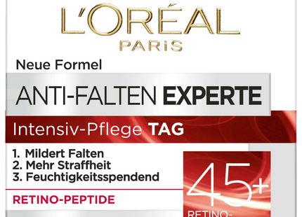 L'Oréal Paris Anti-Falten Experte Feuchtigkeitspflege 45+ Retino Peptide 50ml