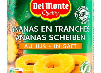 Del Monte Ananas Scheiben in Saft 350g