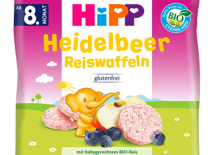 Hipp Bio Heidelbeer-Reiswaffeln 30g