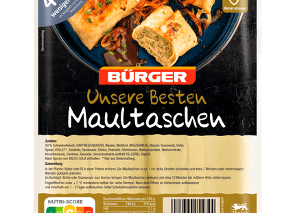 Bürger Unsere Besten Maultaschen 400g