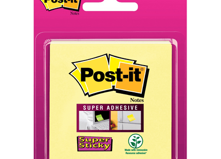 Post-It Super Sticky Notes 76x76mm gelb 90 Blatt