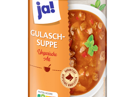 ja! Gulaschsuppe 400ml