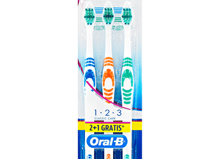 Oral-B Classic Care Zahnbürsten Mittel + 1 gratis 3 Stück