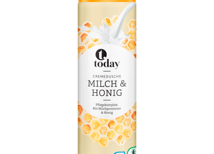 Today Cremedusche Milch & Honig 300ml