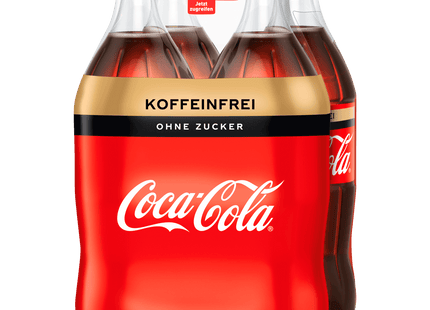 Coca-Cola Zero koffeinfrei 4x1,5l