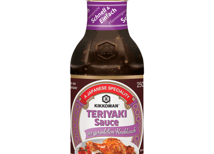 Kikkoman Teriyaki Sauce Knoblauch 250ml