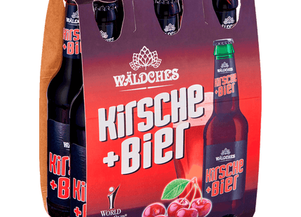 Wäldches Bräu Kirsch+Bier 6x0,33l