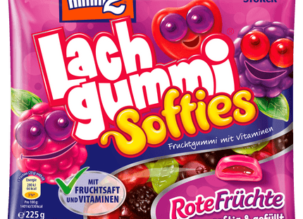 nimm2 Lachgummi rote Früchte 225g