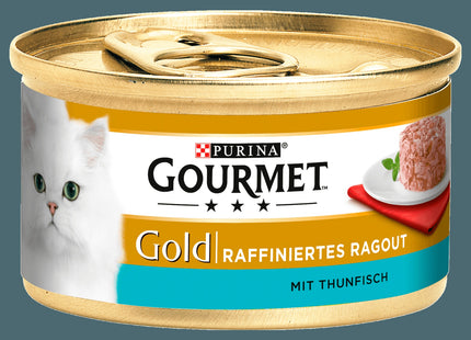 Purina Gourmet Gold Ragout mit Thunfisch 85g