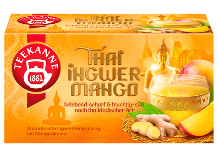 Teekanne Thai Ingwer-Mango 45g, 20 Beutel