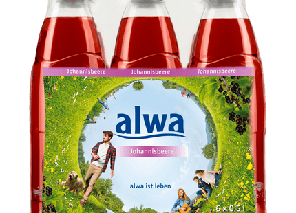 Alwa Johannisbeere Schorle 6x0,5l