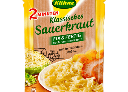 Kühne Sauerkraut Fix und Fertig klassisch 400g