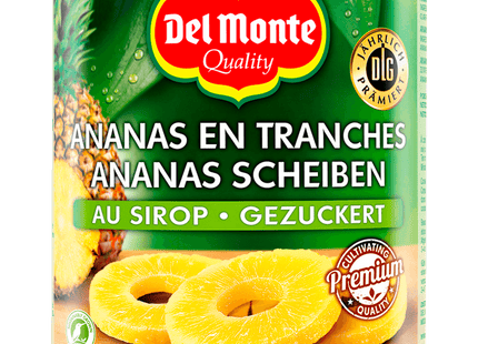 Del Monte Ananas Scheiben gezuckert 500g