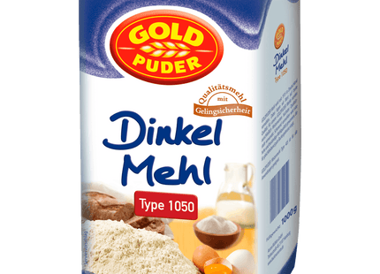 Goldpuder Dinkel Mehl Type 1050 1kg