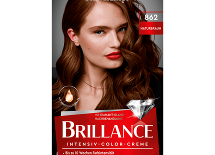 Schwarzkopf Brillance 862 Naturbraun