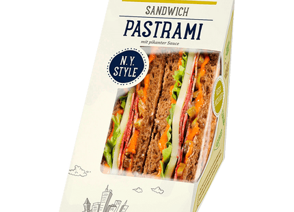 Natsu Pastrami Sandwich 170g