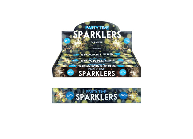 25cm Wunderkerzen, 6Er-Pack, Für Feste & Feierlichkeiten TK Gruppe® Grosshandel 