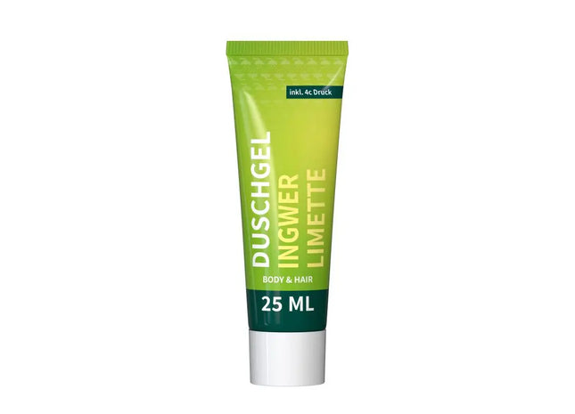 25ml Revitalisierendes Duschgel Ingwer-Limette, FullbodyPrint TK Gruppe® Grosshandel 