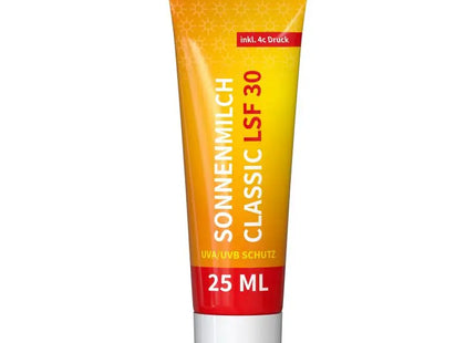 25ml Sonnenmilch LSF 30 - Zuverlässiger Sonnenschutz, FullbodyPrint TK Gruppe® Grosshandel 