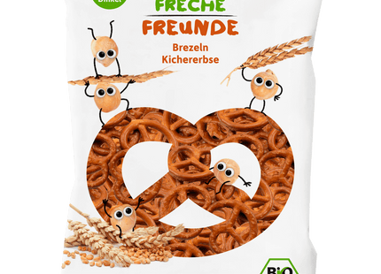 Erdbär Freche Freunde Bio Brezeln Kichererbsen 75g