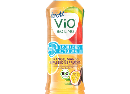 Vio Bio Limo leicht Orange-Mango-Passionsfrucht 1l