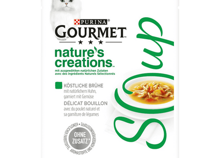 Purina Gourmet Crystal Soup Huhn und Gemüse 40g