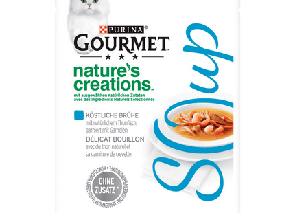 Purina Gourmet Crystal Soup Thunfisch und Shrimps 40g