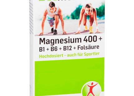 DocMorris Magnesium 400 + B1 + B6 + B12 + Folsäure 60 Stück